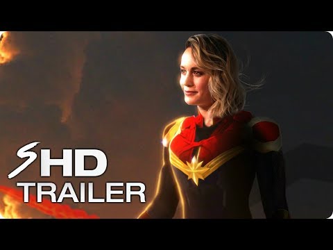 CAPTAIN MARVEL (2019) First Look Trailer - Brie Larson Marvel Movie [HD] Concept