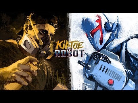 Kiptoe vs Robot - (A Street Art Action Film)