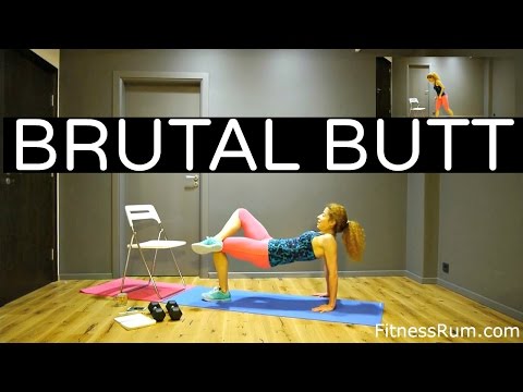 RU36 Brutal Butt Workout 44 Minutes Active Rest Is Total Body Workout Level 3