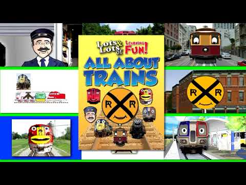 All About Trains  Fun Facts for Kids | Animated Lots & Lots of Trains for children