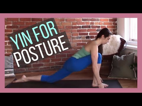 Yin Yoga for Low Back & Posture - Yoga for a Healthy Spine {25 min}