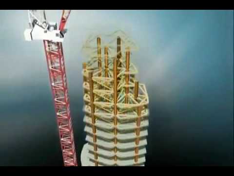 Burj Khalifa (Burj Dubai) Construction - Animation - U.A.E.