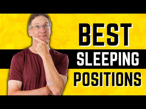Best Sleeping Positions After Total Knee OR Hip Replacement Surgery
