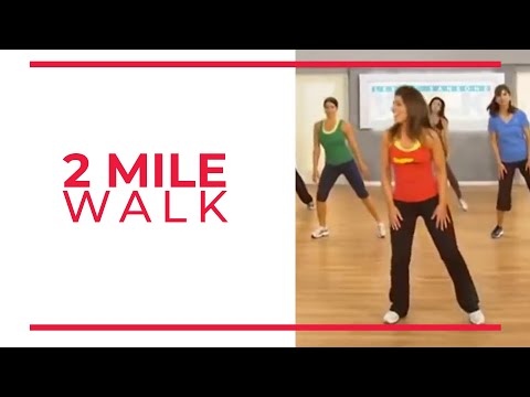 4 Mile Power Walk - 1st 2 Miles (Walk at Home Fitness Videos)