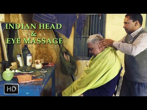 Indian Head & Eye Massage - World Best Indian Head Massage -Learn Massage