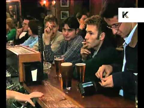 1990s UK Pub, After Work Drinking