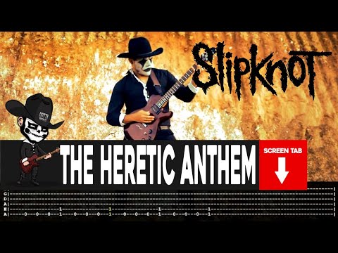 Slipknot - The Heretic Anthem (Guitar Cover by Masuka W/Tab)