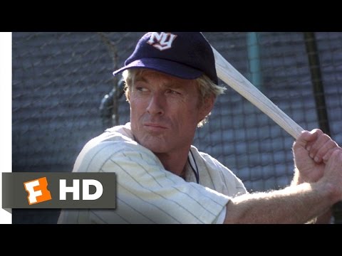 The Natural (3/8) Movie CLIP - Batting Practice With Wonderboy (1984) HD