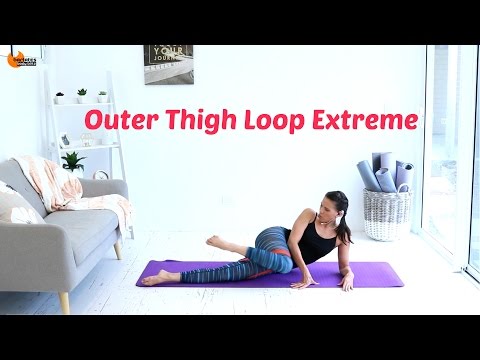 Outer Thighs Workout - BARLATES BODY BLITZ Outer Thigh Loop Extreme with Linda Wooldridge