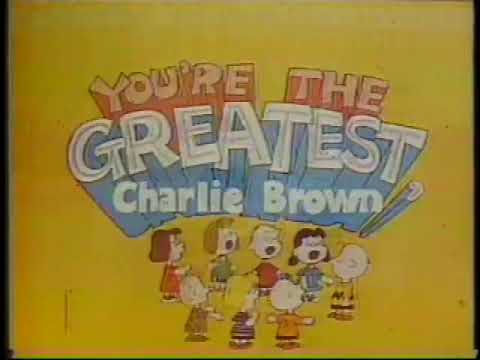 You're The Greatest Charlie Brown 1979 CBS Promo