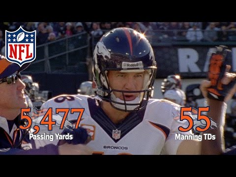 Peyton Manning's Record Setting 55 TD 2013 Season | This Day in History (12/29/13) | NFL NOW