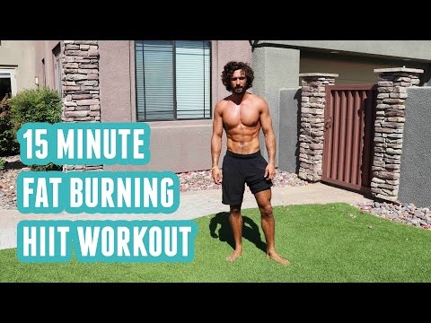 15 Minute Fat Burning HIIT Workout | No Equipment | The Body Coach