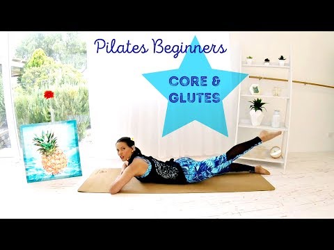 Beginners Pilates workout Mat Workout - BARLATES BODY BLITZ Pilates Beginners Core and Glutes