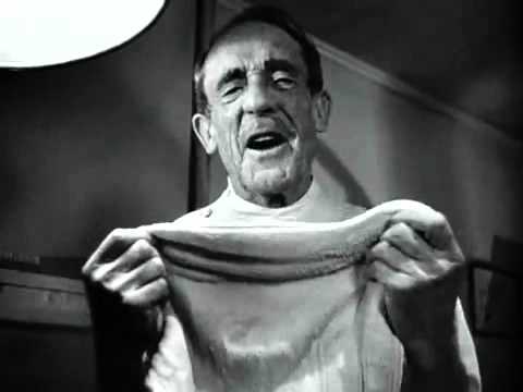 Humphrey Bogart dark passage botched plastic job.with Houseley Stevenson.