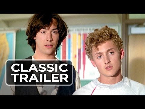 Bill & Ted's Excellent Adventure Official Trailer #1 - Keanu Reeves Movie (1989) HD