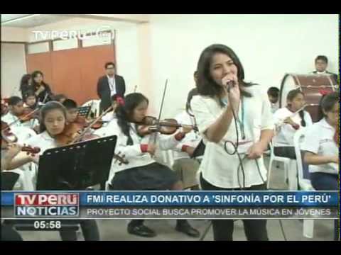 Sinfonía por el Perú de Juan Diego Flórez recibió donación del FMI