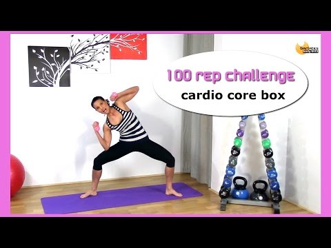 FREE Abs Cardio Workout - BARLATES BODY BLITZ 100 Rep Challenge CARDIO CORE BOX