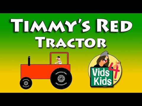 Learn To Spell Tractor With Timmy - Red Tractor