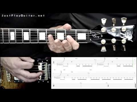 [ AVENGED SEVENFOLD - Nightmare ] how to play part 2/2 [ free guitar lesson ] with tabs