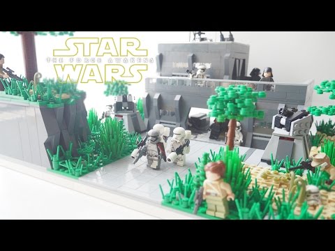 Lego Star Wars - Moc - First Order Base