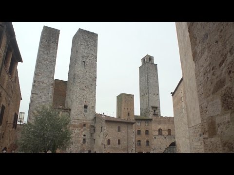 San Gimignano, Tuscany, Italy travel movie