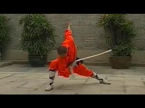 Shaolin kung fu breeze sword