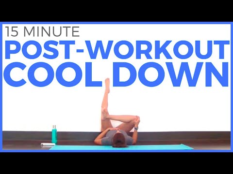 POST WORKOUT Yoga Cool Down (15 minute Yoga) Yoga Stretches | Sarah Beth Yoga