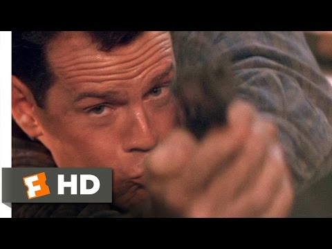 Die Hard 2 (1990) - Skywalk Shootout Scene (1/5) | Movieclips