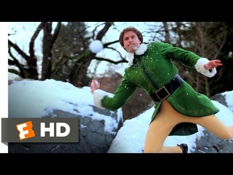 Elf (4/5) Movie CLIP - Snowball Fight (2003) HD