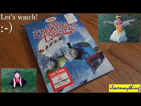 NEW Thomas & Friends DVD - The Christmas Engines dvd Unwrapping w/ Maya