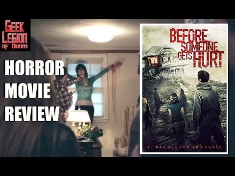 BEFORE SOMEONE GETS HURT ( 2018 Michael Welch ) Haunted House Horror Movie Review
