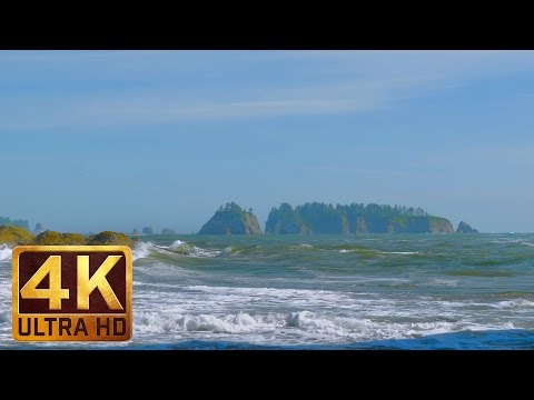 4K Ultra HD Natural Scenery with views of Ocean Waves - 21