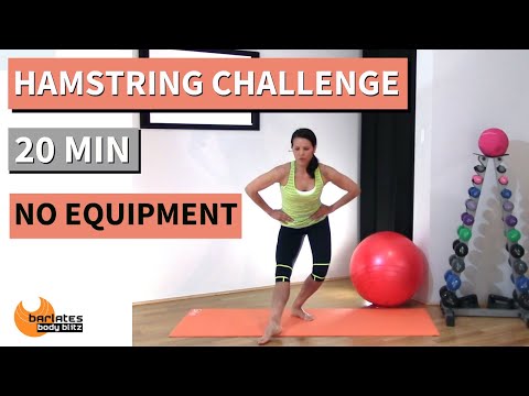FREE LEGS Workout - Hamstring Challenge BARLATES BODY BLITZ