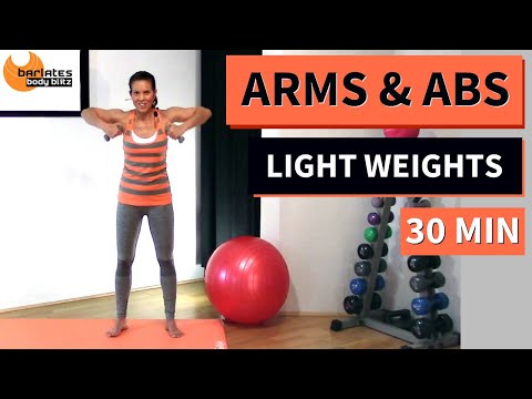 FREE Barre Pilates Upper Body Workout - Arms and Abs BARLATES BODY BLITZ