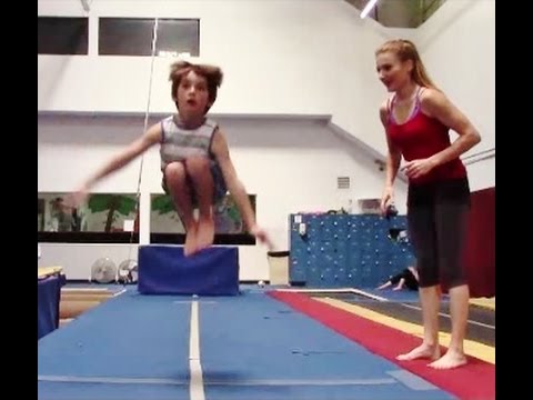 Gymnastics Lesson On Beginner Jumps Perfect For Kids With Coach Meggin!