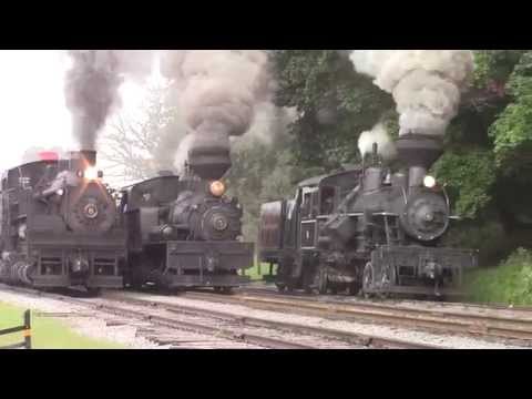 USA Steam Tour 2014 "Cass Scenic Railroad"