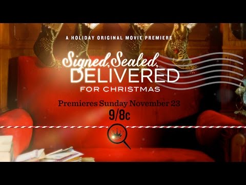 Signed Sealed Delivered for Christmas - Stars Eric Mabius and Kristin Booth