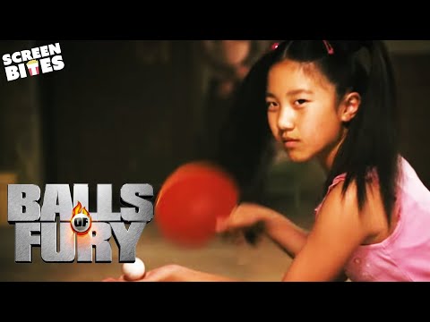 Balls Of Fury: Randy (Dan Fogler) faces The dragon (La Na Shi) in an epic table tennis match