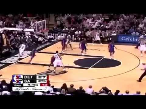 2005 NBA Finals - Detroit vs San Antonio - Game 7 Best Plays