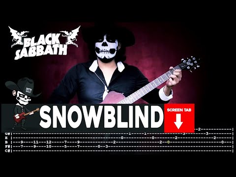 Black Sabbath - Snowblind (Guitar Cover by Masuka W/Tab)