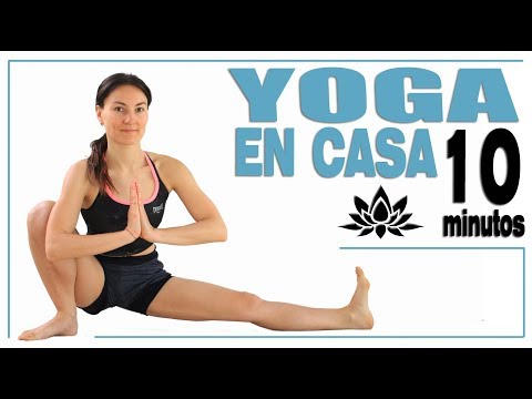 Yoga en casa 10 min para principiantes | Día 11 MalovaElena