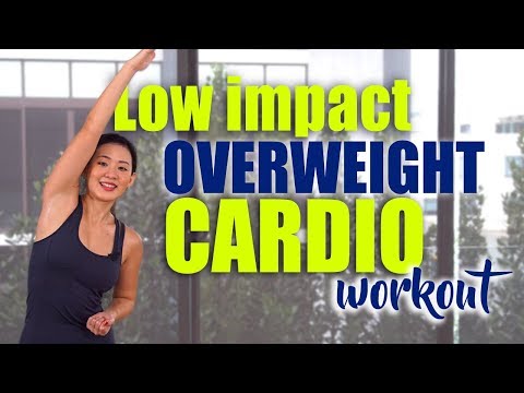 Low Impact OVERWEIGHT Cardio Workout (100kgs above!) | Joanna Soh
