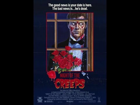 Night of the creeps 1986 Fred dekker jason lively Tom Atkins zombies movie review