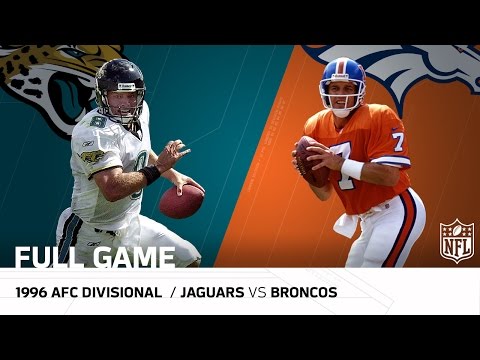 Jaguars vs. Broncos - 1996 AFC Divisional Playoffs: Jaguars Upset John Elway | NFL Full Game