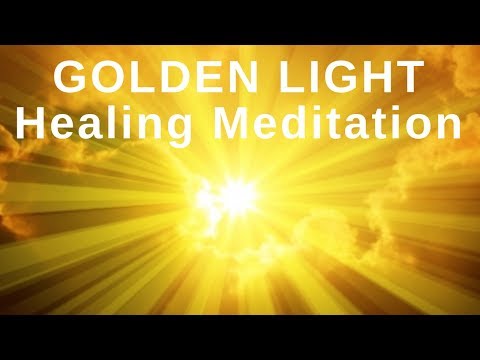 HEAL while you SLEEP ★ Golden Light Healing Meditation