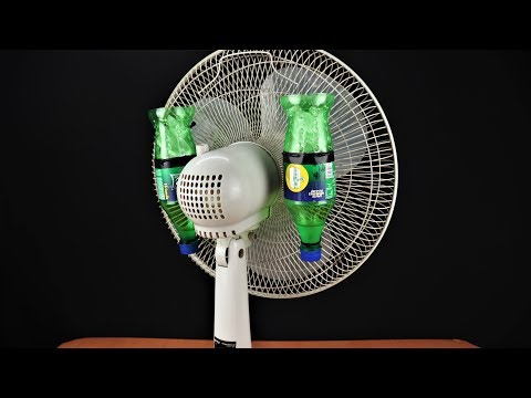How to Make Air Conditioner at Home using Old Fan & Plastic Bottle