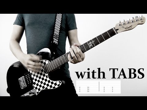 Papa Roach - To Be Loved Guitar Cover w/Tabs on screen