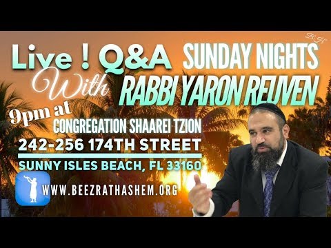 Q&A w/ Rabbi Reuven (Pittsburgh Massacre, MaShiach, and Jewish Lending Business)