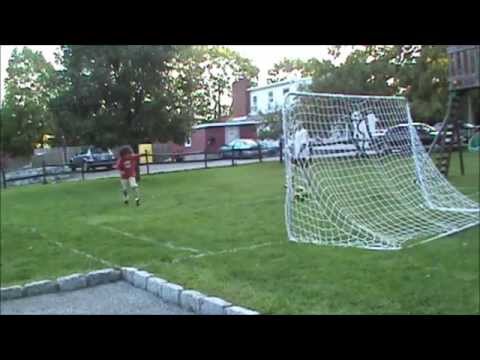 Matthew Macedo - Backyard Soccer Practice Sept 6, 2011