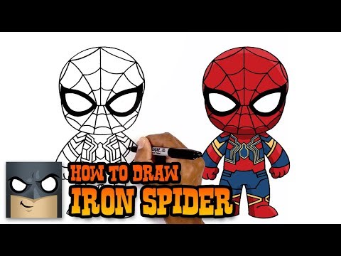 Infinity War | How to Draw Iron Spider (Art Tutorial)